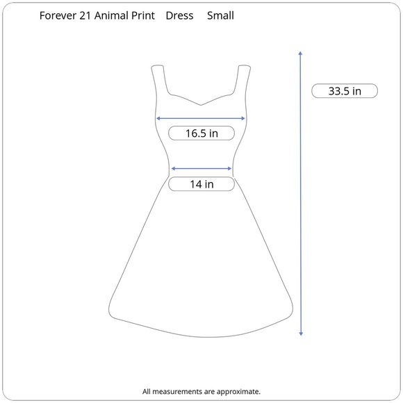 Forever 21 Animal Print Cross Back Mini Dress - Picture 4 of 6